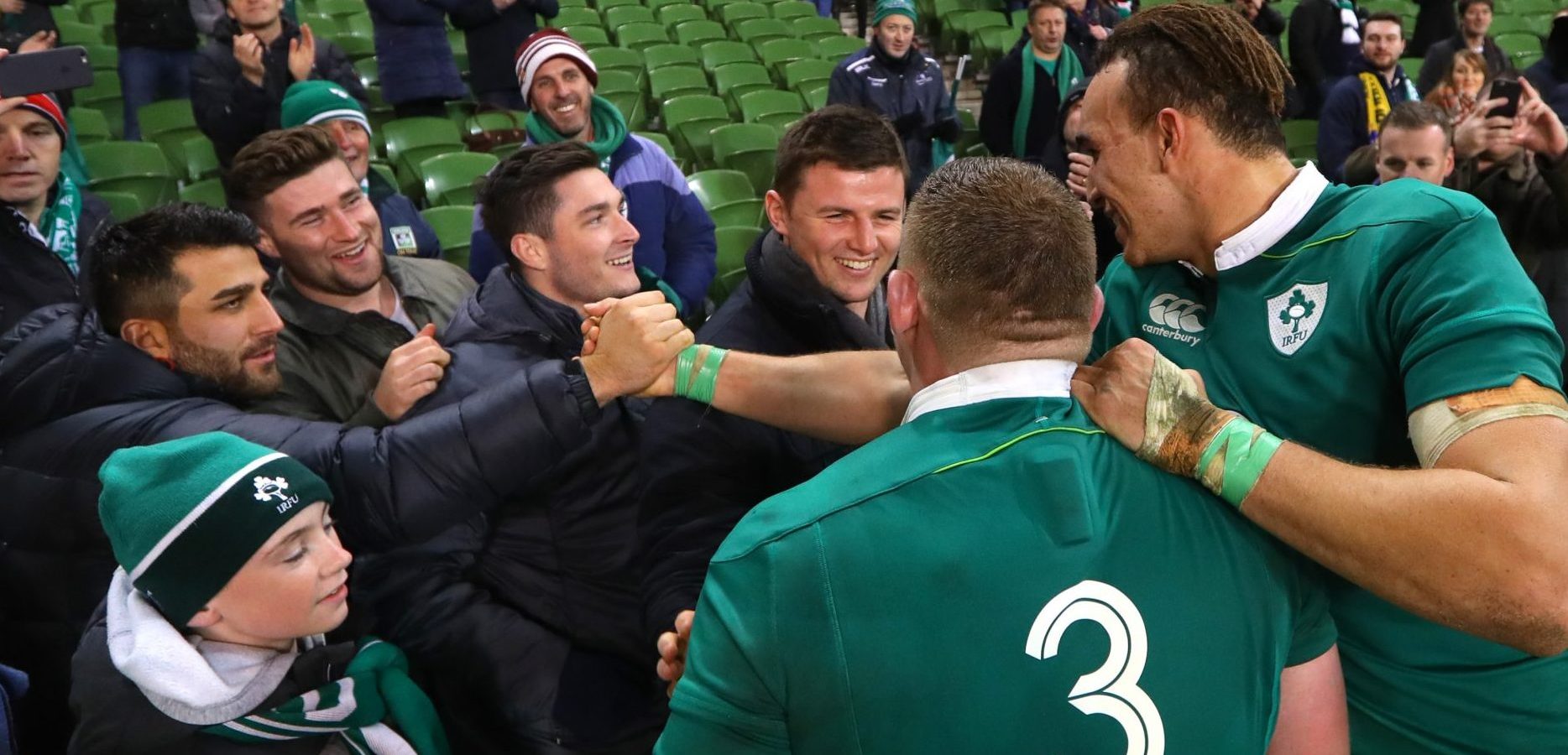 CONNACHT PLAYERS RAISING SPIRITS