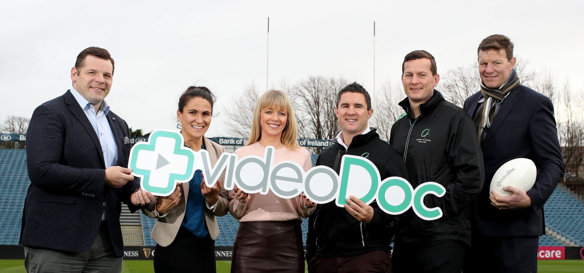 videoDoc TEAMS UP WITH RUGBY PLAYERS IRELAND